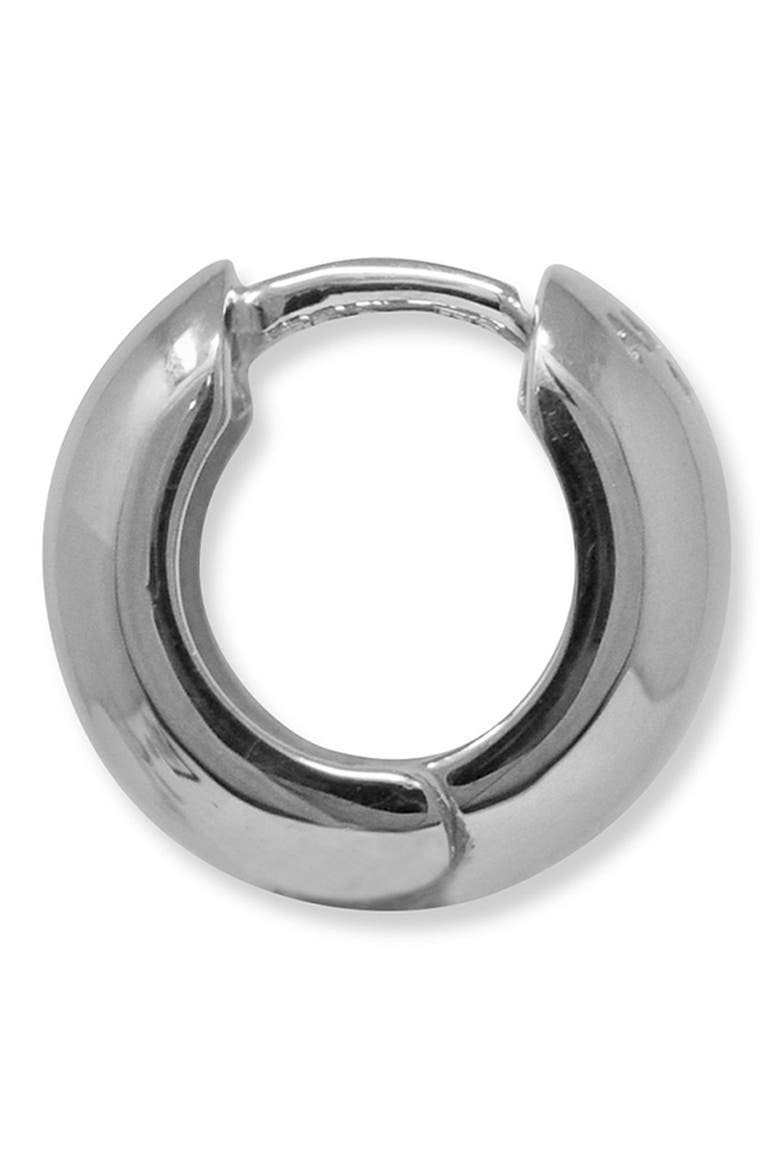 Classique Wide Hoop Earrings, Alternate, color, SILVER