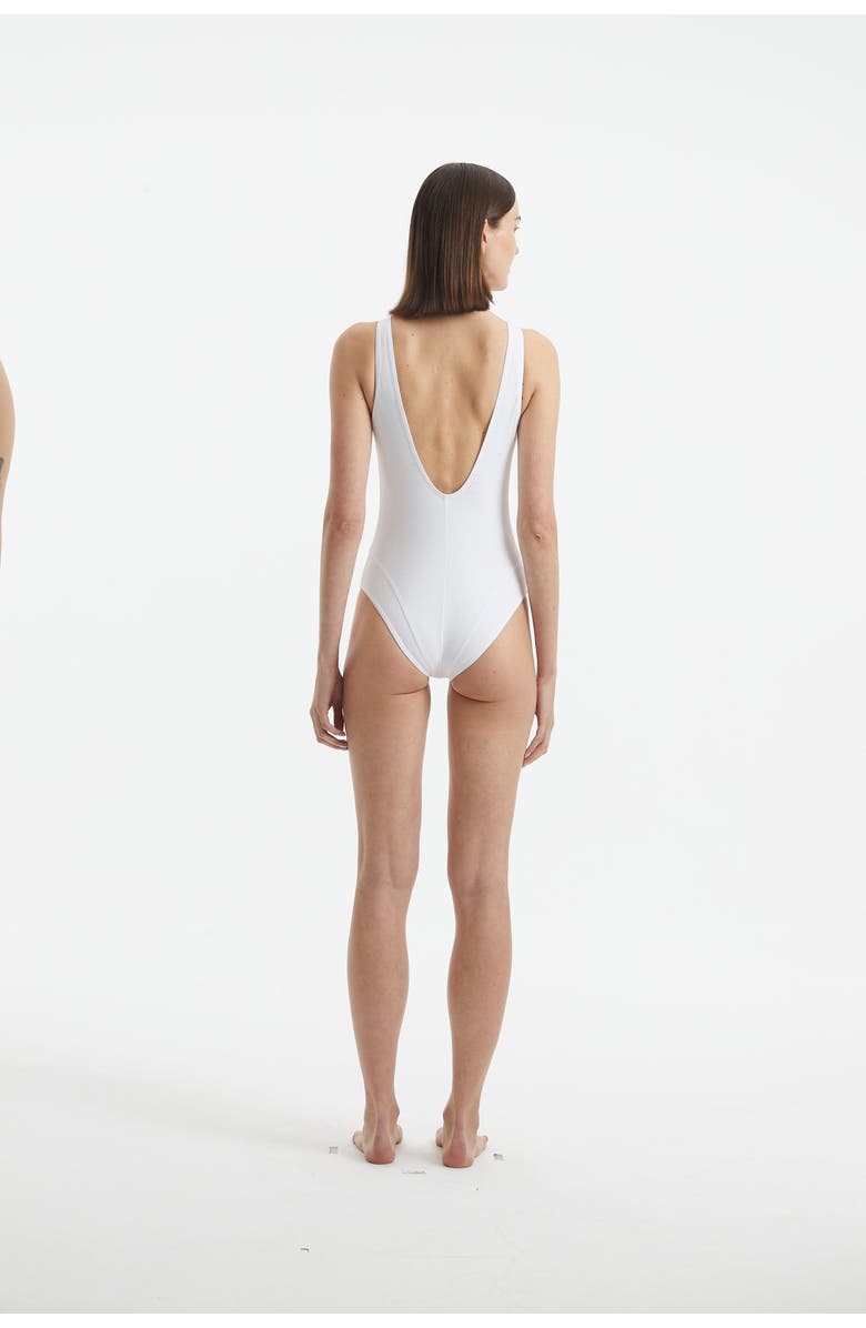 Moeva Naida One Piece Swimsuit, Alternate, color, White