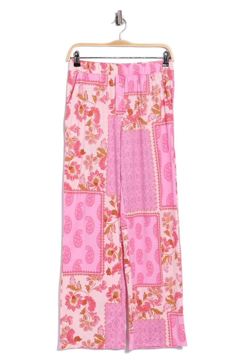 Pajama Pants, Main, color, PASHA PAISLEY PATCHWORK LILAC