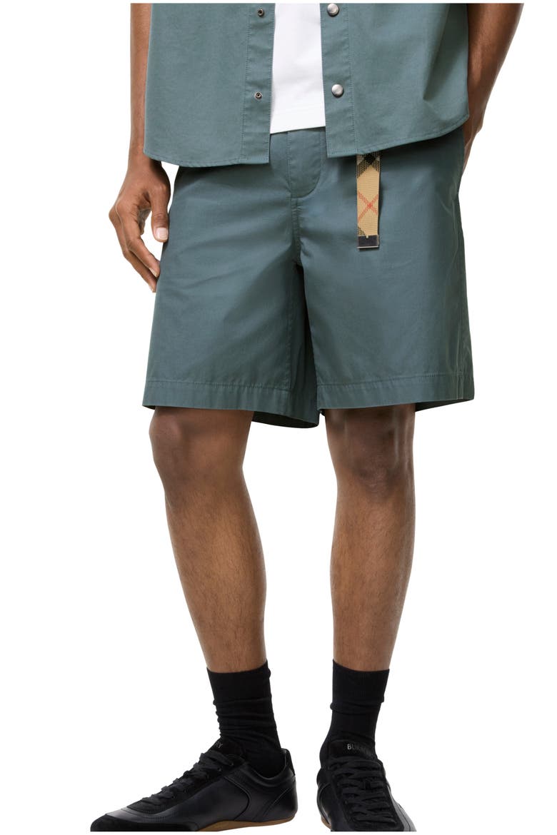 Tropical Gabardine Chino Shorts, Main, color, Seafarer blue