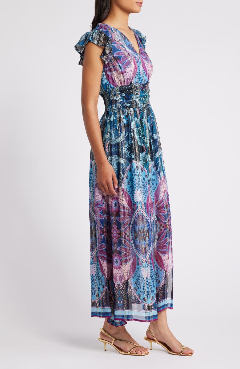 CIEBON Jennsen Floral Maxi Dress, Alternate, color, 