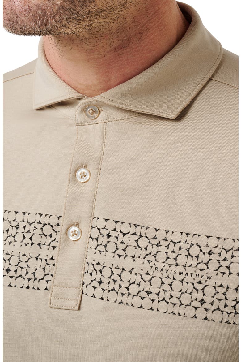 Flower Market Polo, Alternate, color, ISLAND FOSSIL