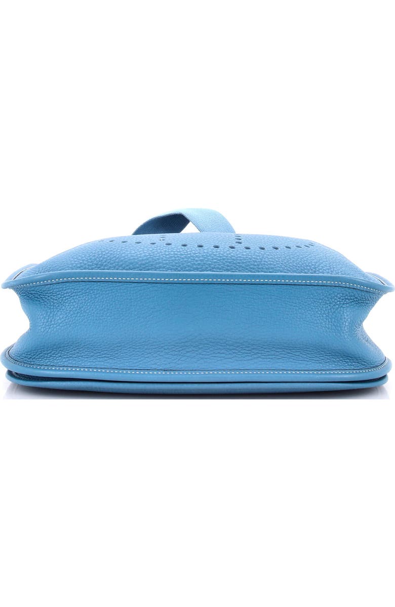 Pre-Owned Hermes Evelyne Bag Gen II Clemence GM, Alternate, color, Bleu Jean