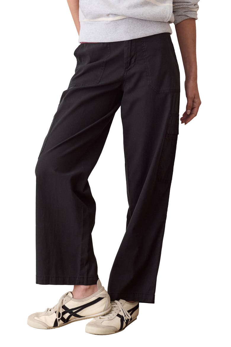 Sierra Utility Pants, Main, color, WASHED BLACK