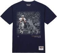 Mitchell & Ness Men's Mitchell & Ness Roger Staubach Navy Dallas Cowboys Moments T-Shirt