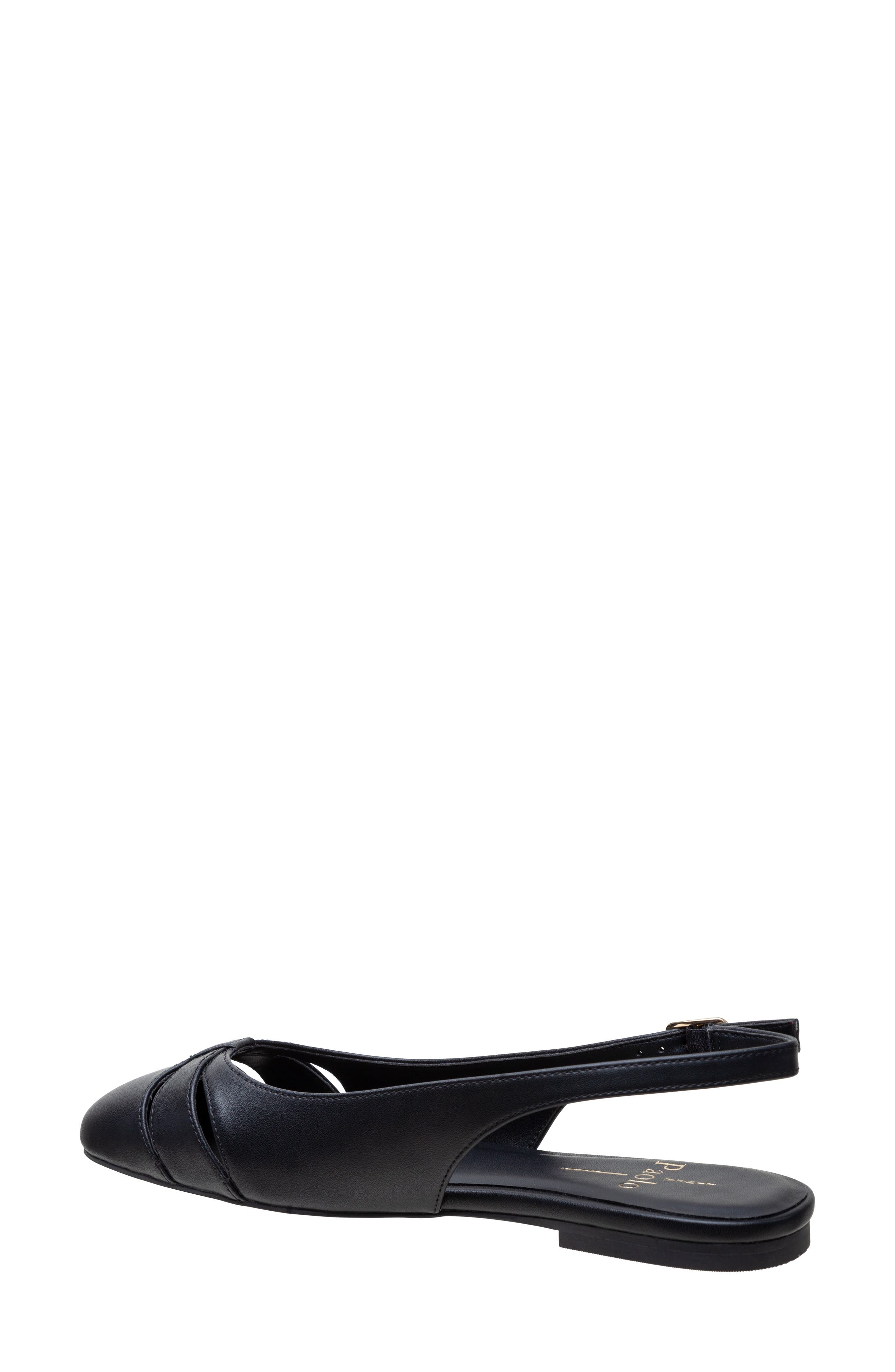 Linea Paolo Deena Slingback Flat, Alternate, color, Black