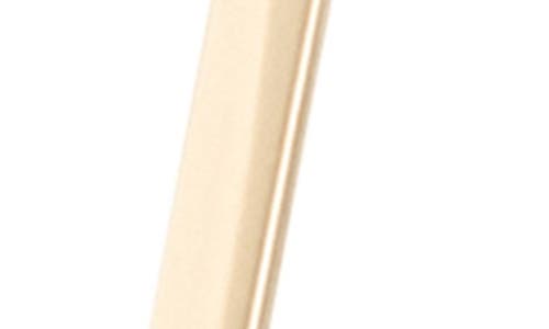 Lana Jewelry Angled Upside Down Hoop Earrings In Gold