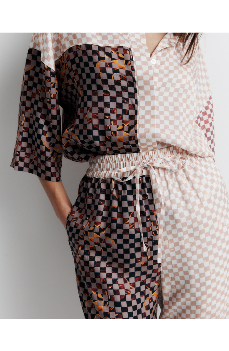 Romy June Pant collaboration with Phoebe Willis, Alternate, color, Checkmate