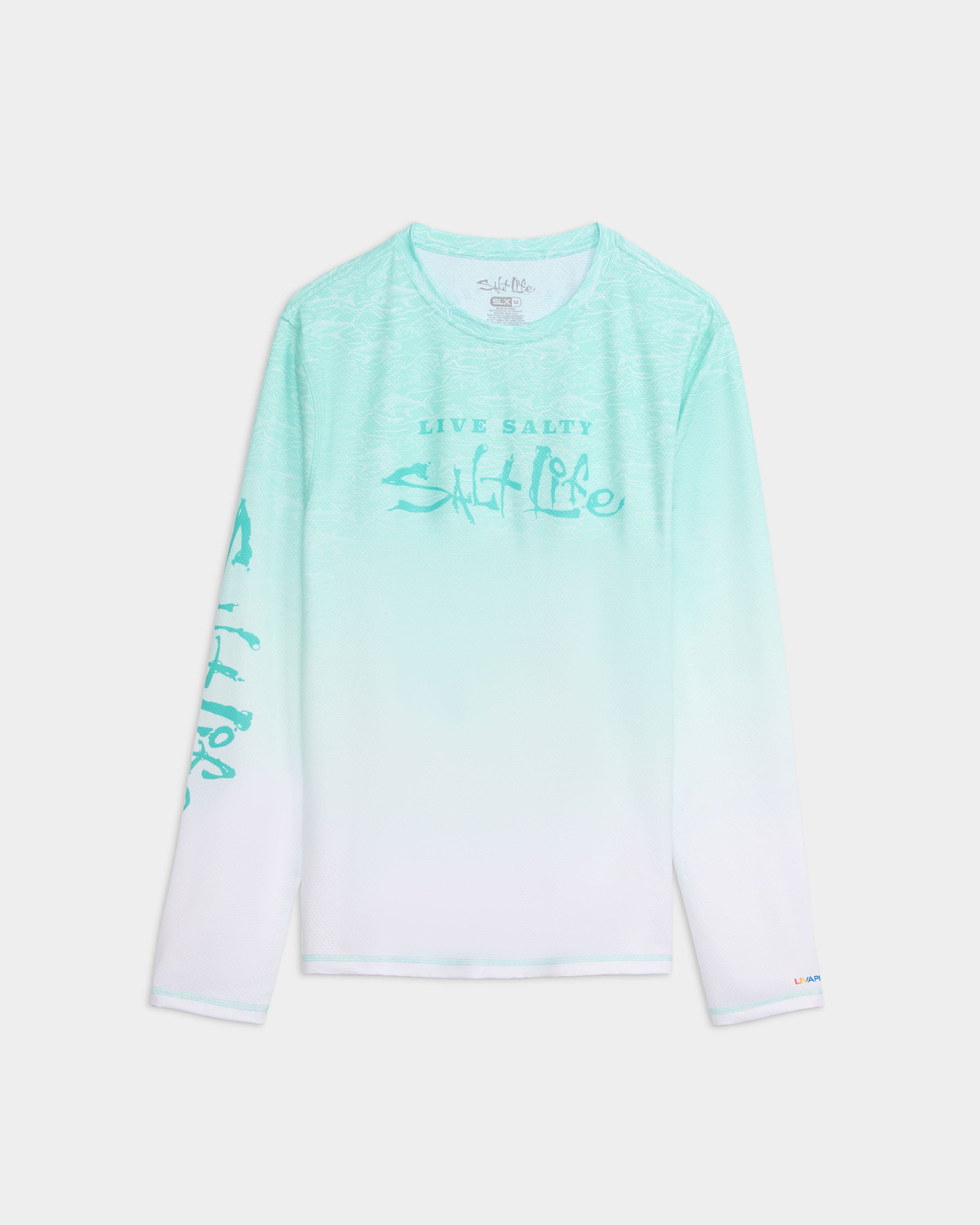 Current and Catch Fade Perforated Tee - image 3