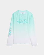 Salt Life Current and Catch Fade Perforated Tee