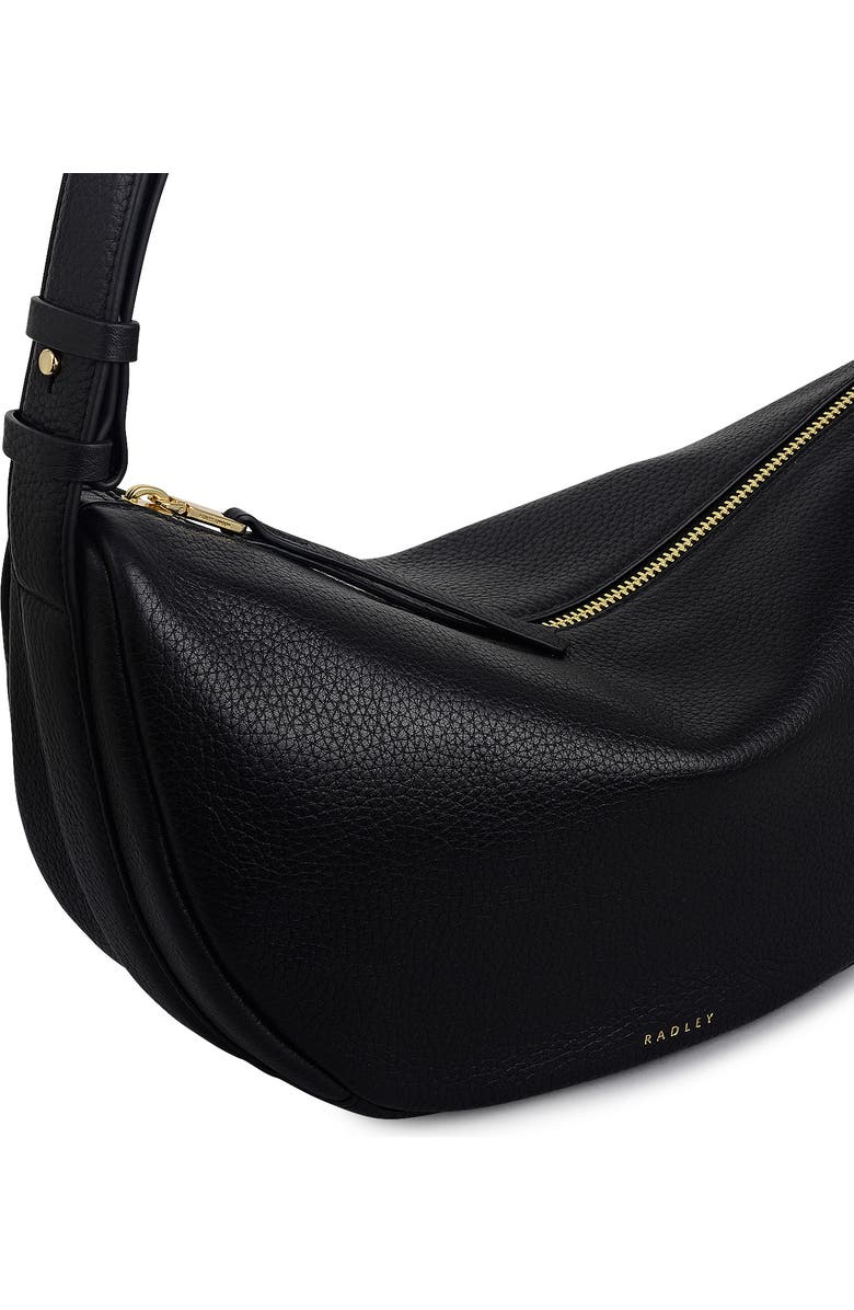 Radley Dukes Place Medium Ziptop Sling Bag, Alternate, color, Black