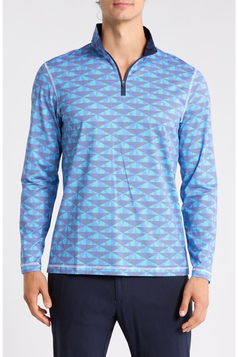 Long Sleeve Knit Sweatshirt, Main, color, CLASSIC BLUE