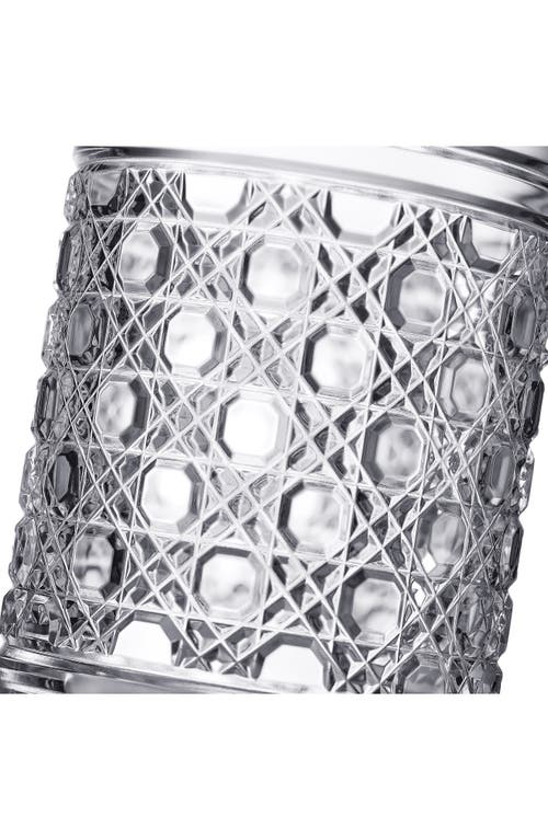 Waterford Opulence Set Of 2 Lead Crystal Highball Glasses In Transparent