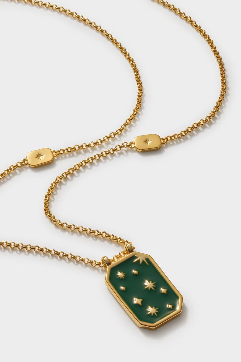 Elpha Waterproof Gold Necklace, Alternate, color, Gold