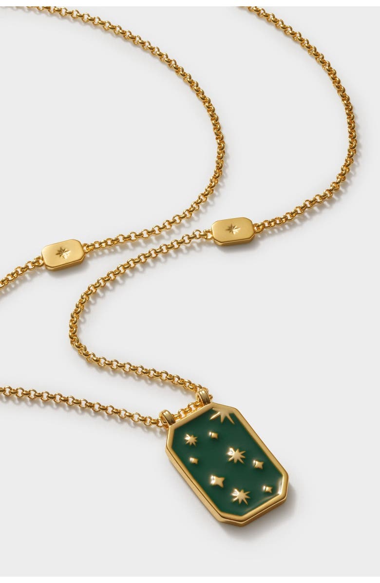 Katie Loxton Elpha Waterproof Gold Necklace, Alternate, color, Gold