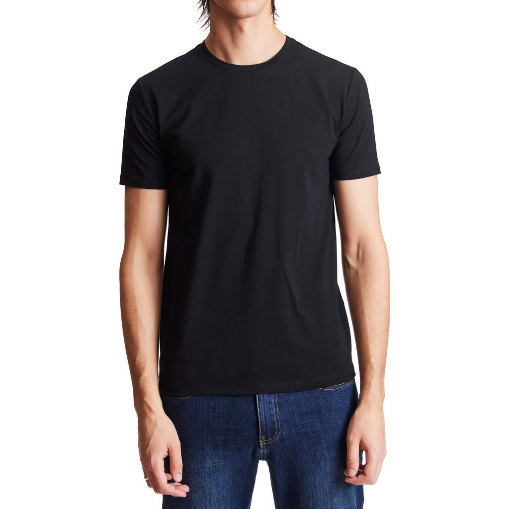 Paisley & Gray Lucas Crewneck T-shirt In Black