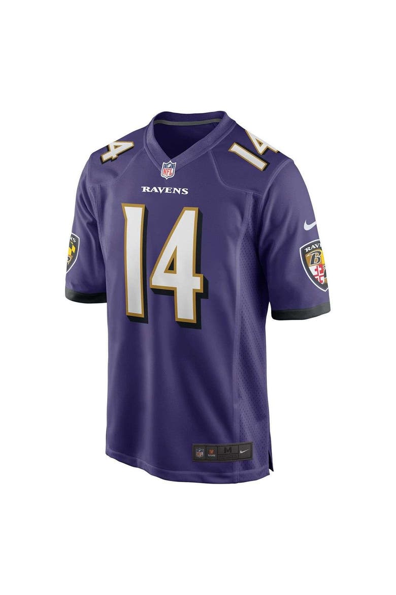 Men's Nike Kyle Hamilton Purple Baltimore Ravens Player Game Jersey, Alternate, color, Purple