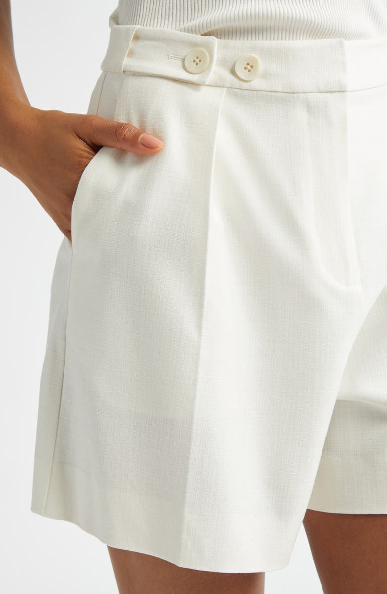 Derek Lam 10 Crosby Boswell Pleated Shorts, Alternate, color, 