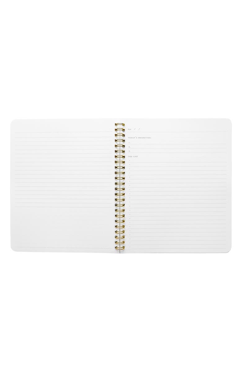 Sugar Paper Priorities Spiral Notebook, Alternate, color, Green