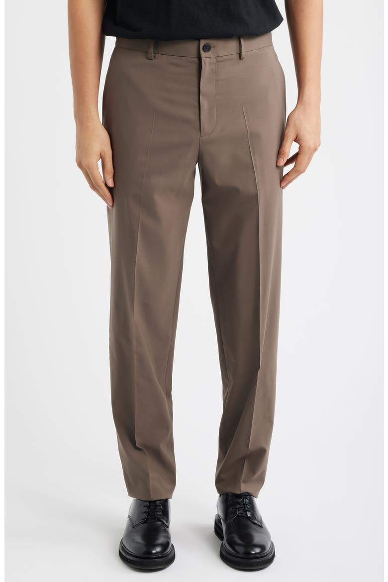 Curtis Motion Wool Blend Pants, Main, color, MOREL