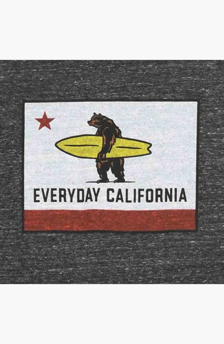 Everyday California El Joven Tee, Alternate, color, Charcoal