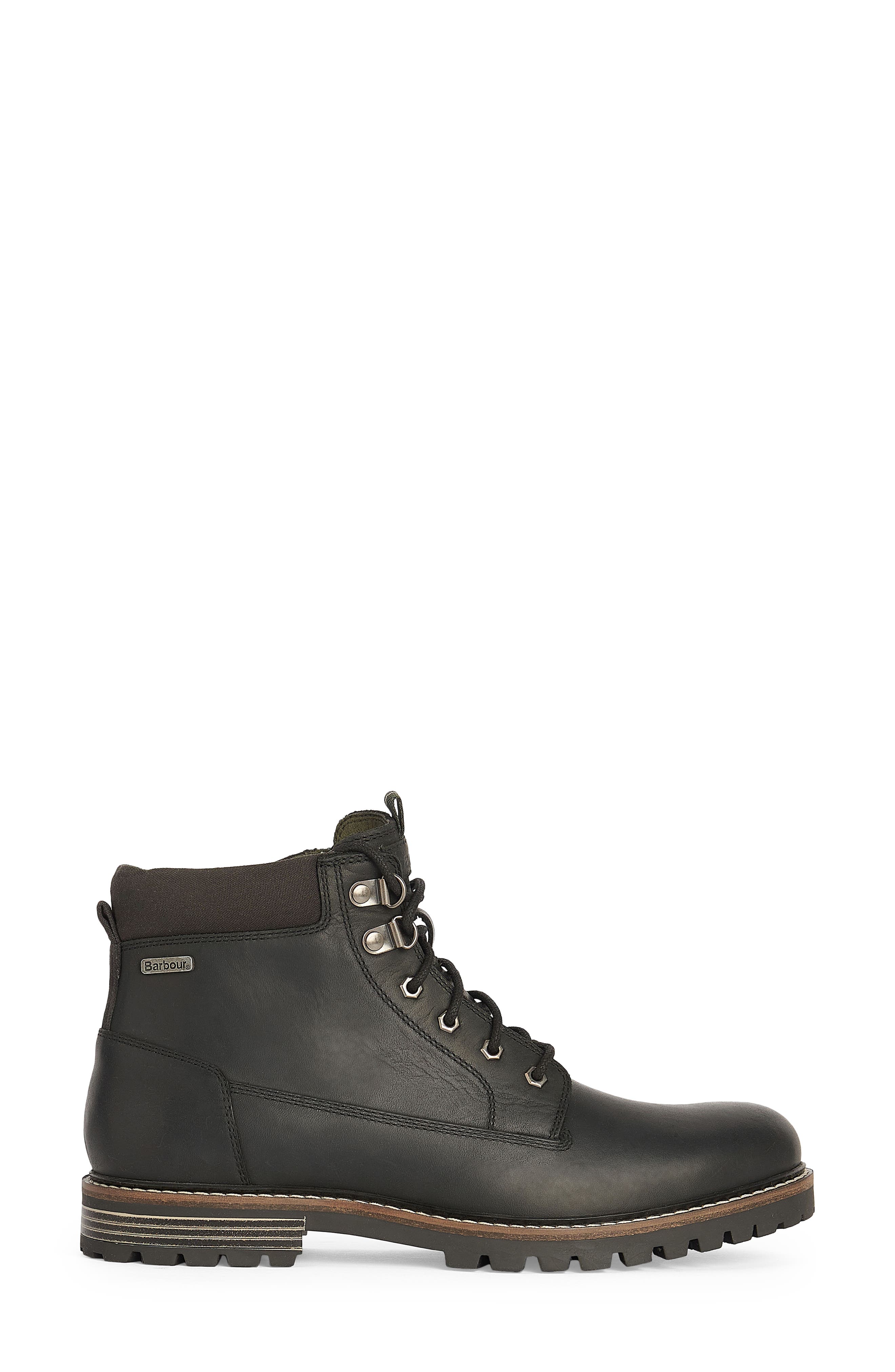 Flint Derby Boot, Alternate, color, BLACK