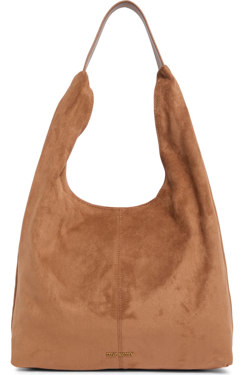 Steve Madden Niccola Hobo Bag, Main, color, Nutshell