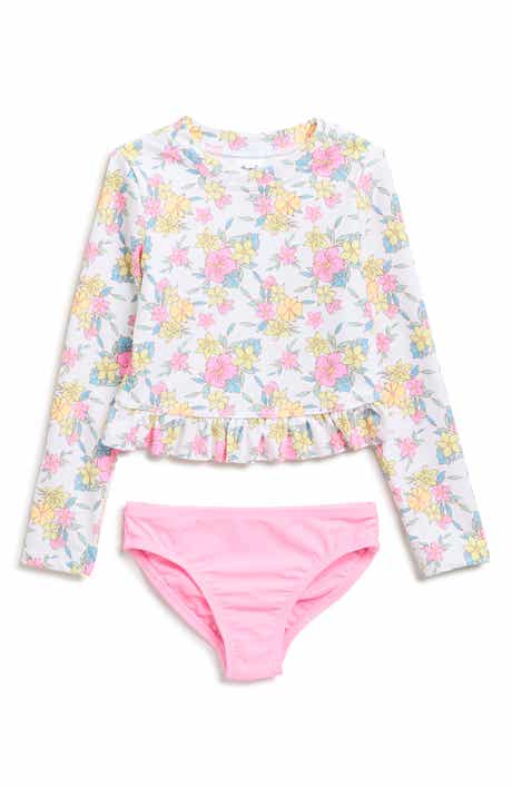 Angel Beach Kids' Two-Piece Rashguard Swim Set