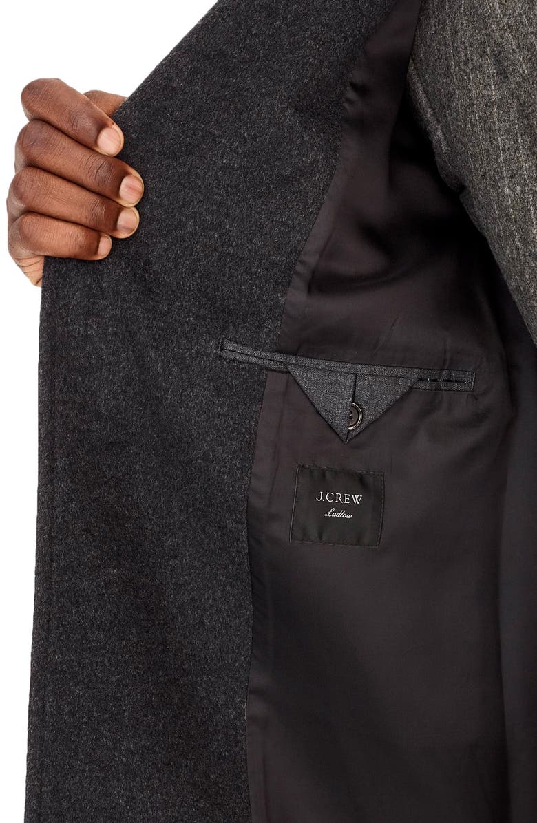J.Crew Ludlow Wool & Cashmere Topcoat, Alternate, color, 