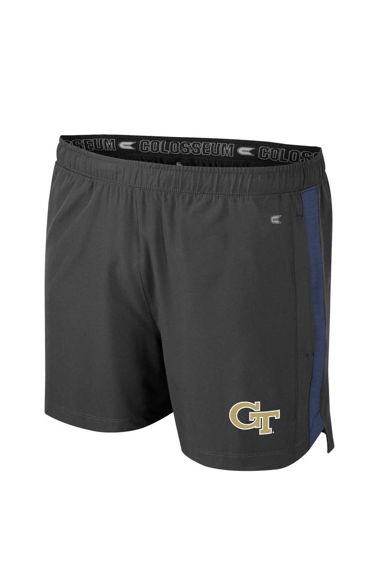 COLOSSEUM Men's Colosseum Charcoal Georgia Tech Yellow Jackets Langmore Shorts, Alternate, color, 