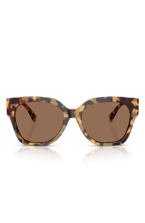 55mm Ricky Oversize Gradient Butterfly Sunglasses