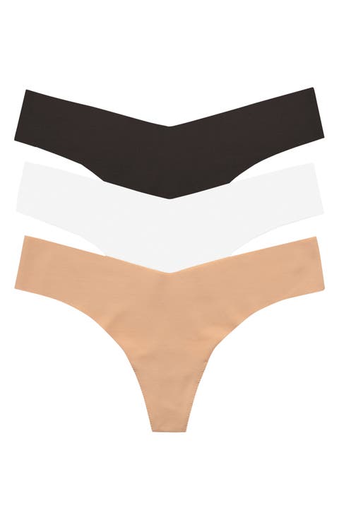 Classic Solid Thong 3-Pack