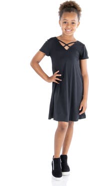 24sevenKid Short Sleeve T Shirt Dress