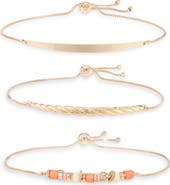NORDSTROM RACK Slider Chain Bracelet