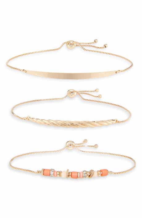 NORDSTROM RACK Slider Chain Bracelet