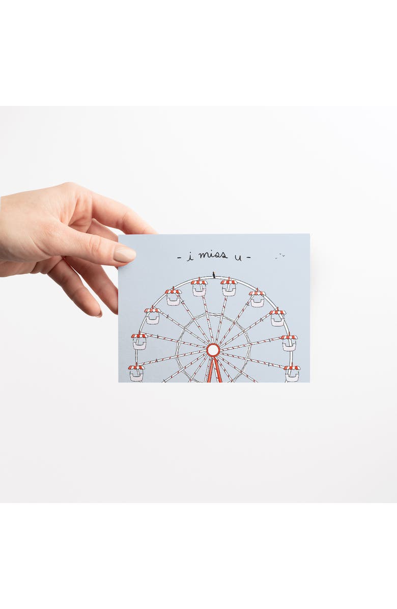 Ramus & Co Love/Friendship Greeting Card Pack (3ct) "Seagull, Ferris Wheel, Whale", Alternate, color, Multi-Pack