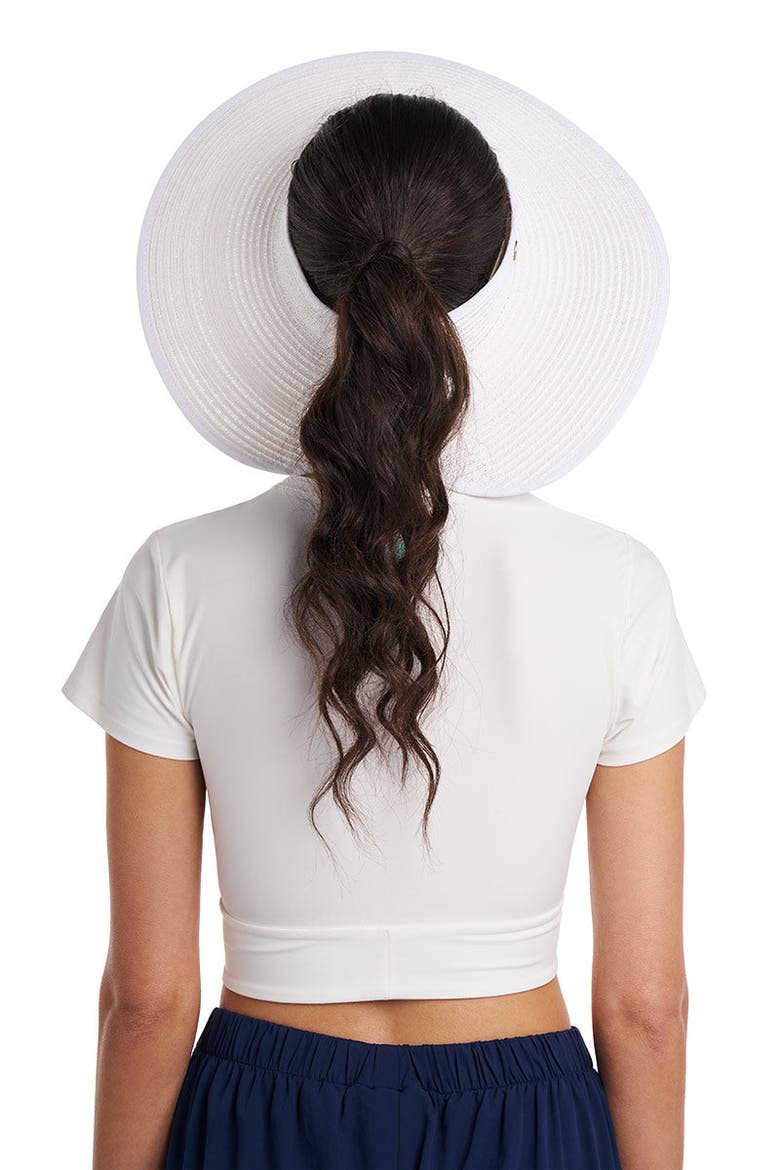 Rolled Visor, Upf 50+ Sun Protection, Alternate, color, White