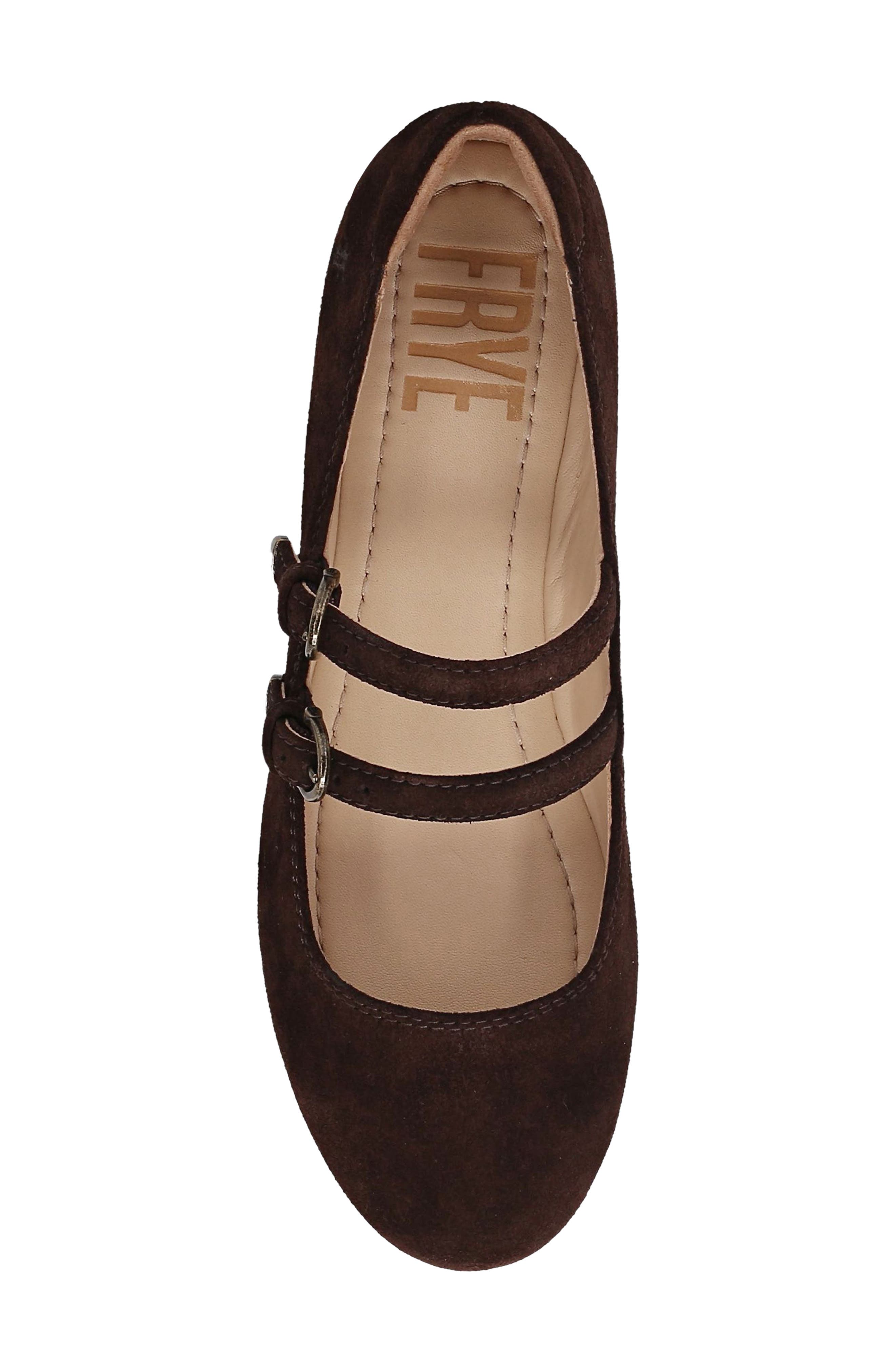 Carson Multi Mary Jane Flat, Alternate, color, CHOCOLATE