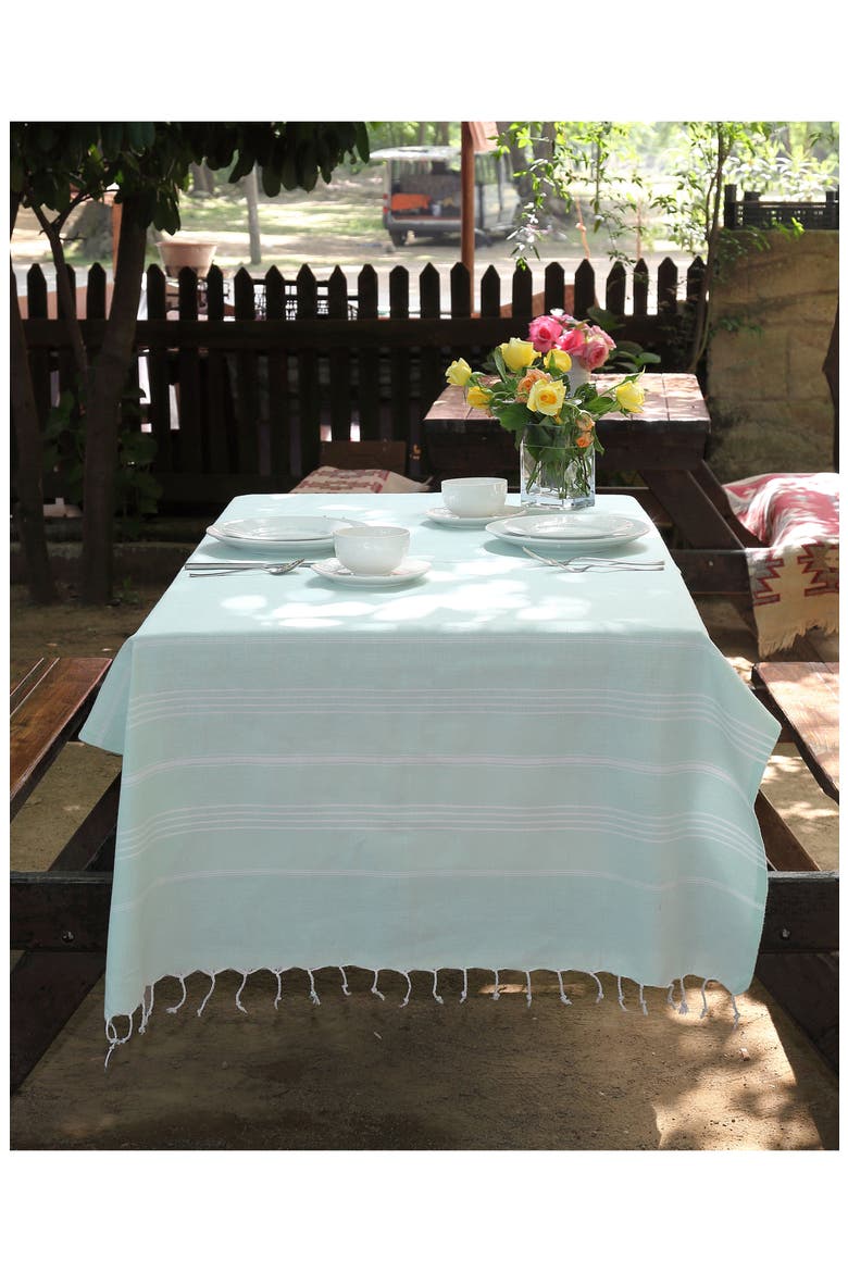 'Lucky' Turkish Pestemal Towel, Alternate, color, TURQUOISE