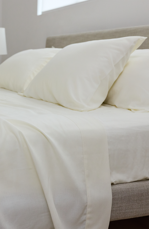 Slumber Cloud Performance Linen Blend Sheet Set In Brown