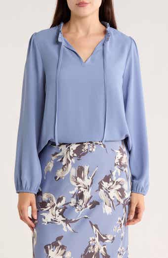 NORDSTROM RACK Ruffle Neck Top