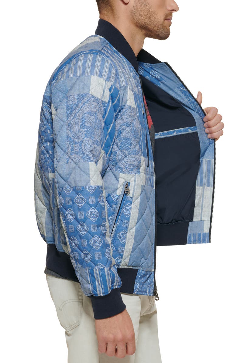 Levi's<sup>®</sup> Patchwork Quilted Bomber Jacket, Alternate, color, 