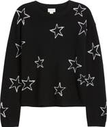 Caslon® Star Jacquard Sweater