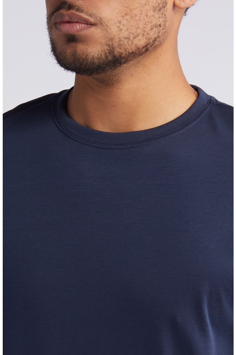 Georgia Pima Cotton T-Shirt, Alternate, color, BLUE NIGHT