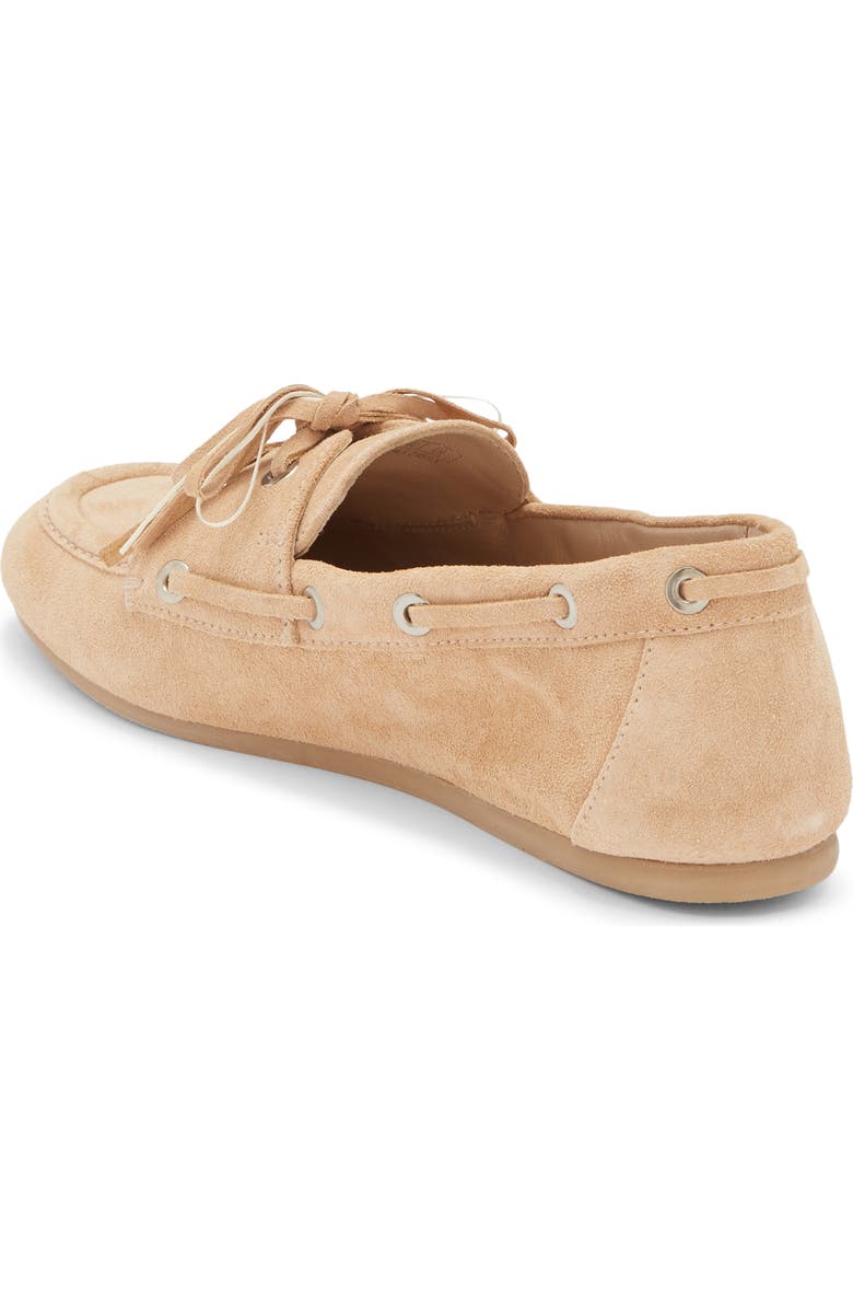 Stuart Weitzman Tinsley Moc Toe Loafer, Alternate, color, Adobe