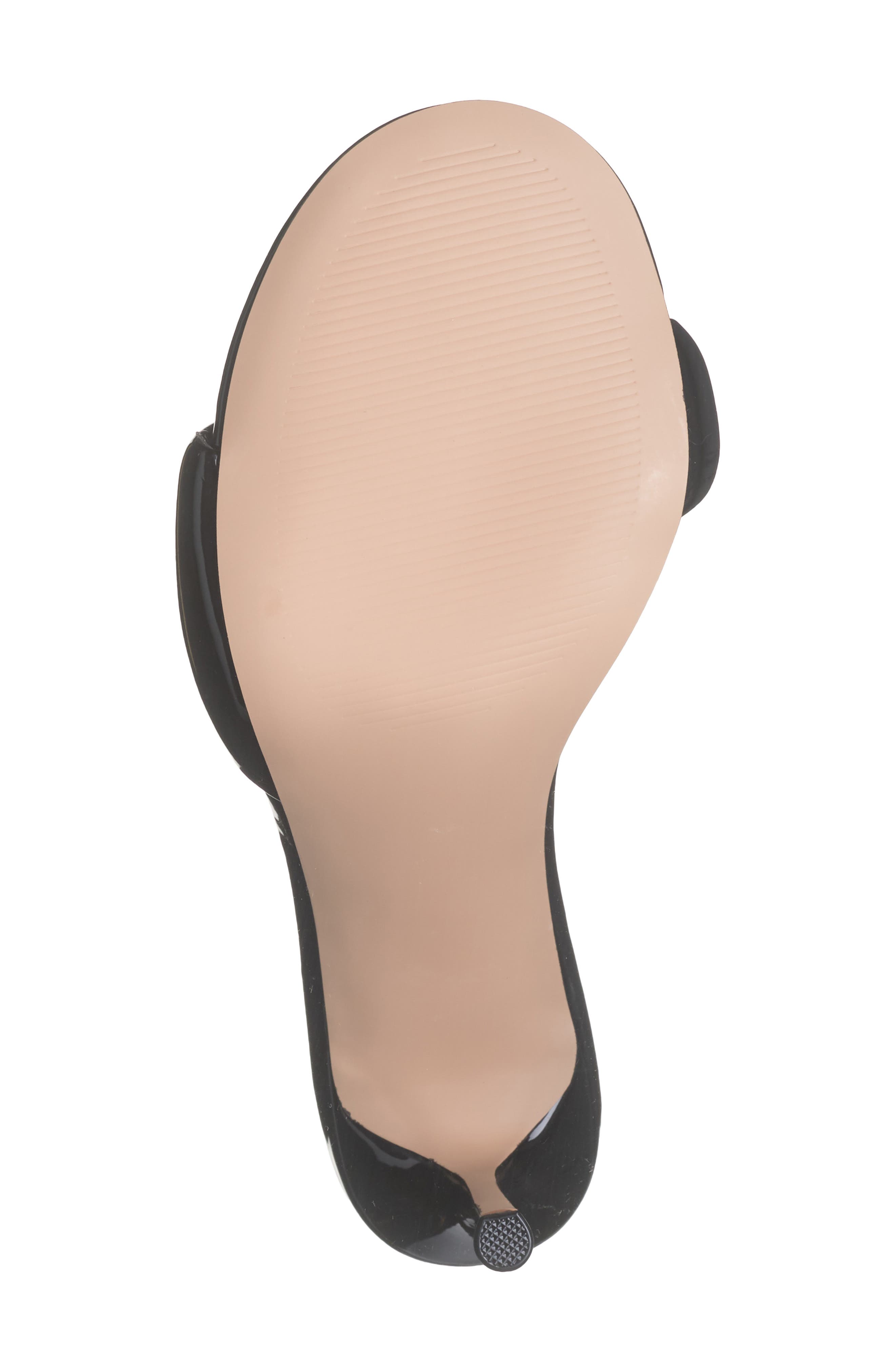 Steve Madden Penny Sandal, Alternate, color, Black Patent