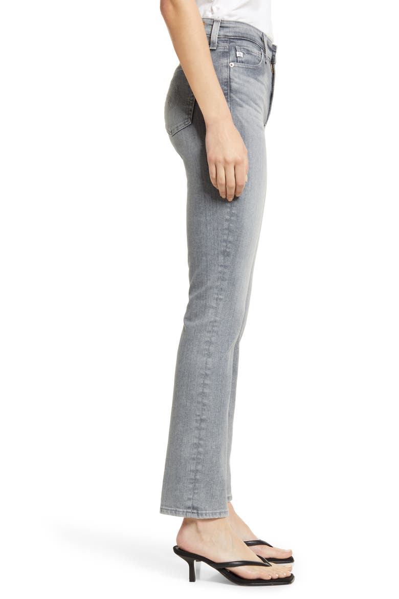 Mari Slim Ankle Straight Leg Jeans, Alternate, color, ZEPHYR