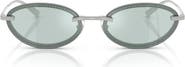 Jimmy Choo Zina 59mm Oval Sunglasses