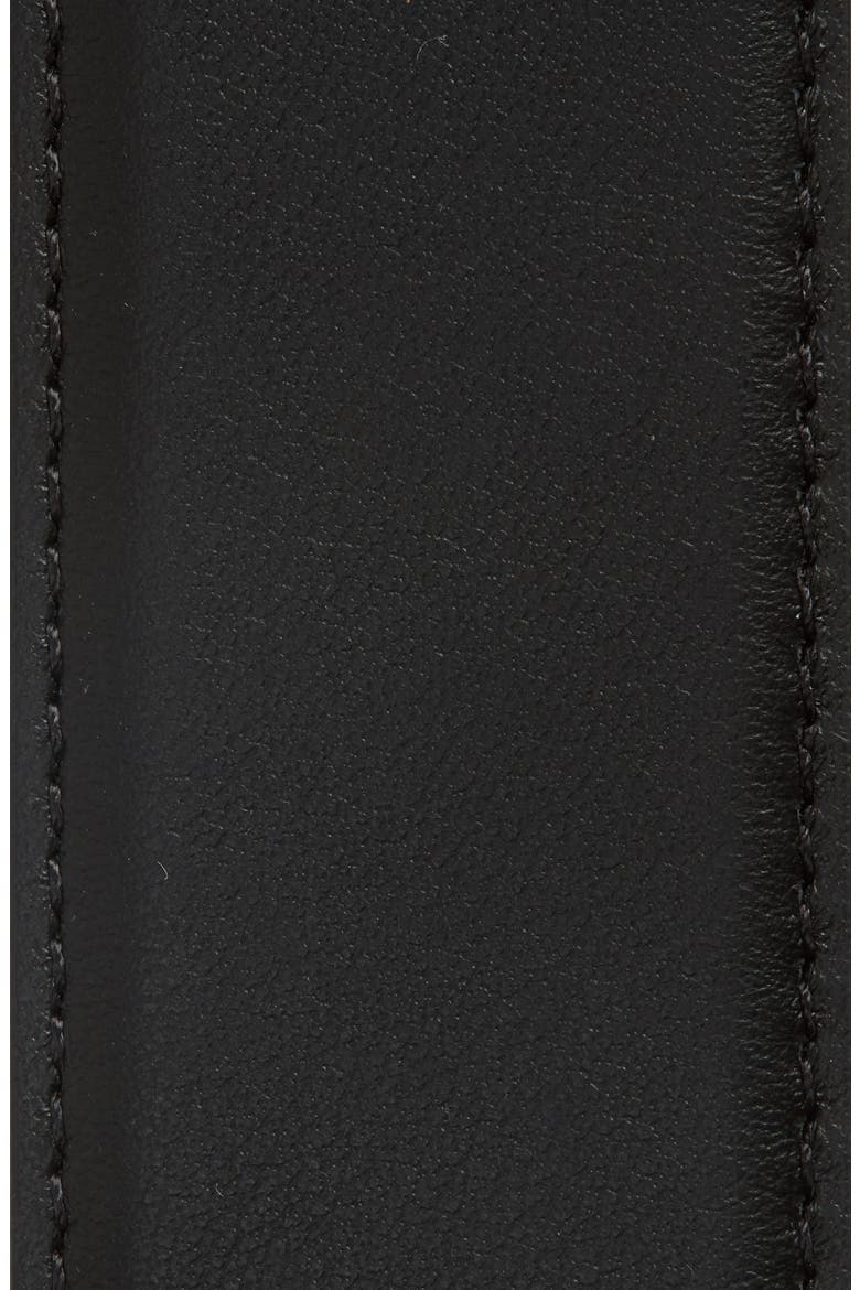 Salvatore Ferragamo Reversible Leather Belt, Alternate, color, BLACK / HICKORY