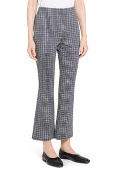 Theory High Waist Kick Flare Ankle Pants